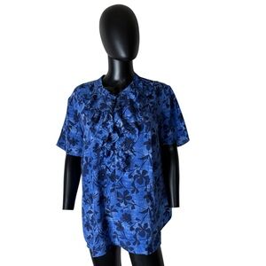 Pendleton silk floral top size 18W